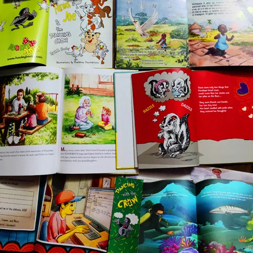 Book Illustration Services by Pelikan Publishers